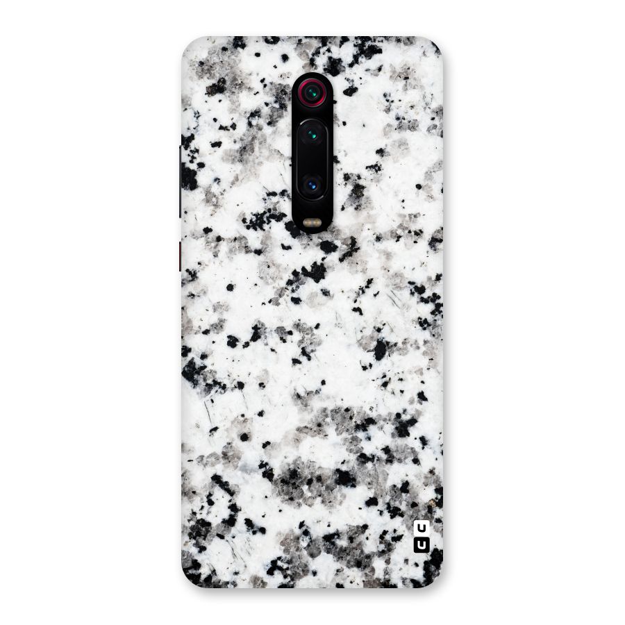 Charcoal Spots Marble Back Case for Redmi K20