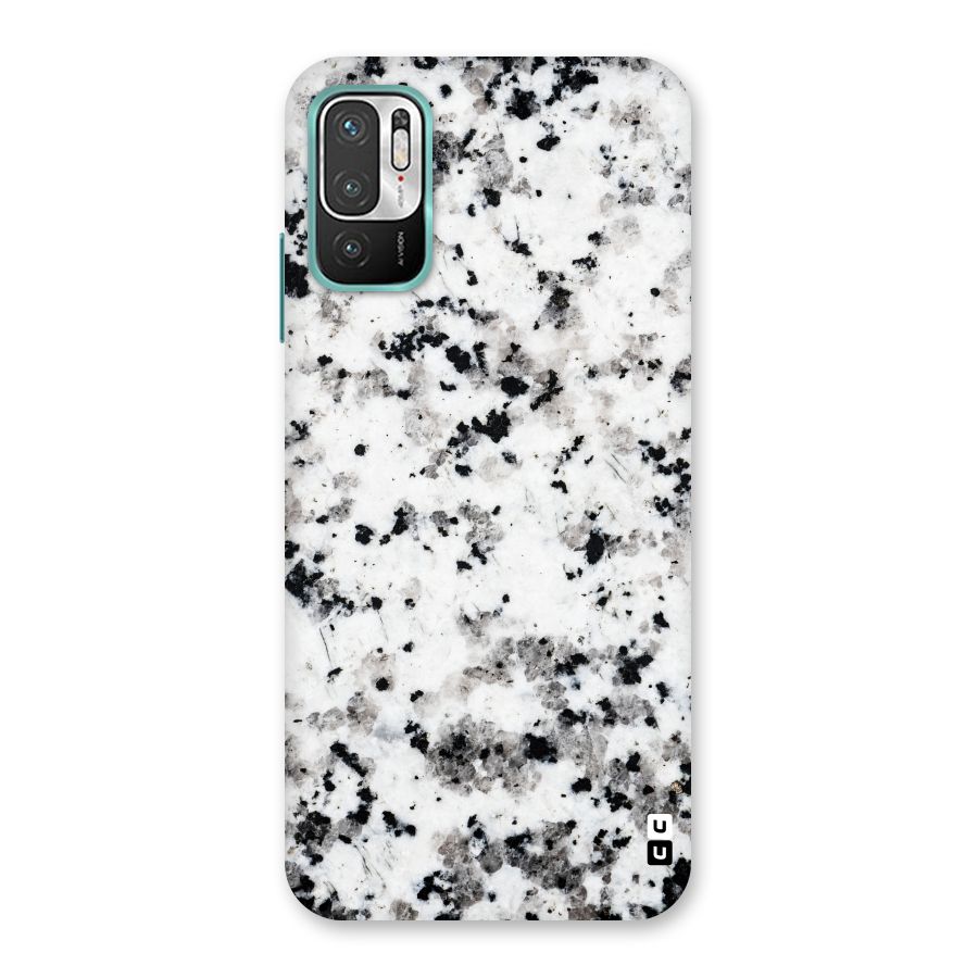 Charcoal Spots Marble Back Case for Redmi Note 10T 5G