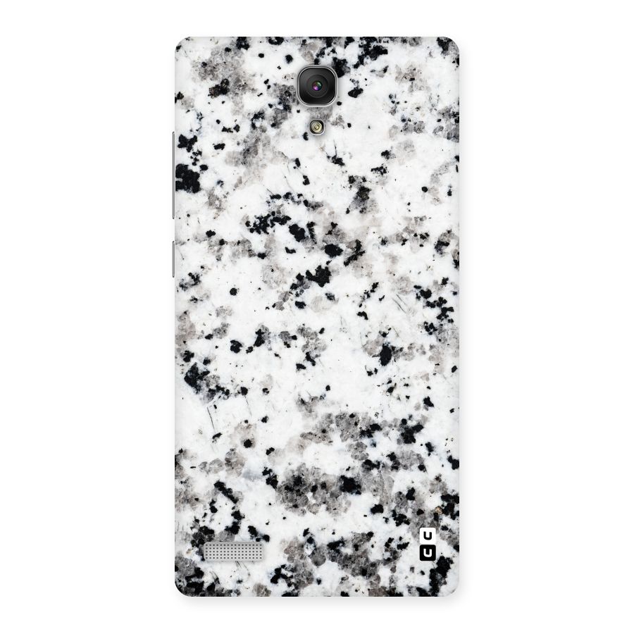 Charcoal Spots Marble Back Case for Redmi Note Prime