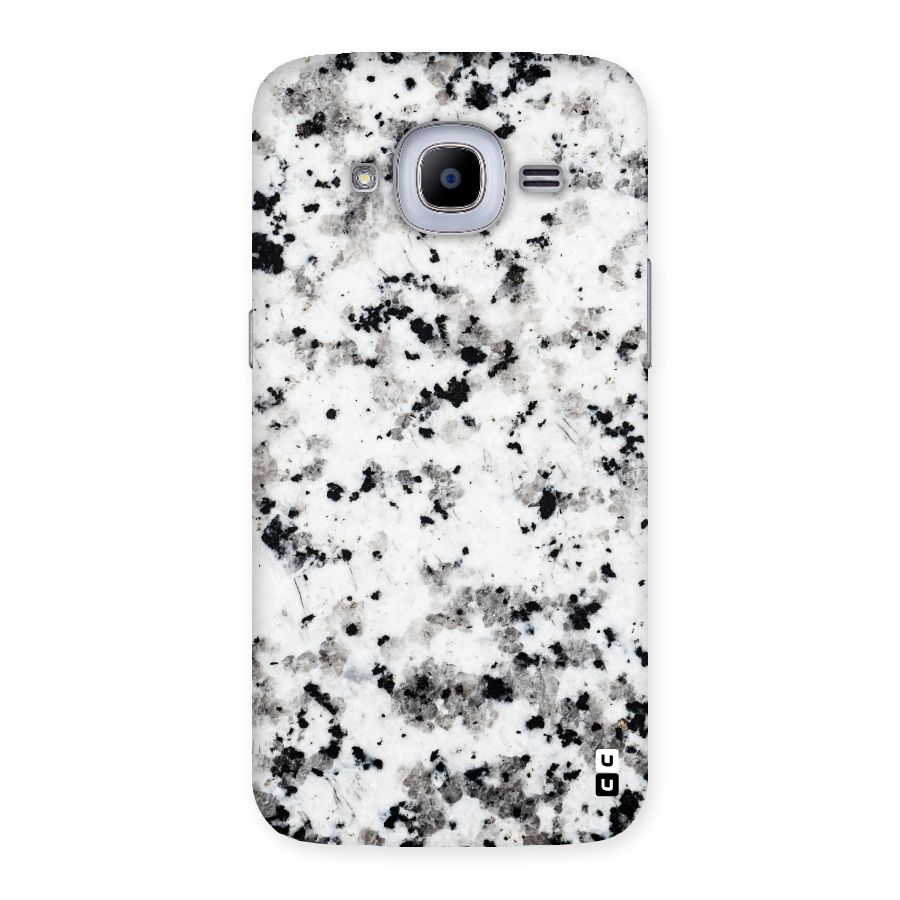 Charcoal Spots Marble Back Case for Samsung Galaxy J2 2016