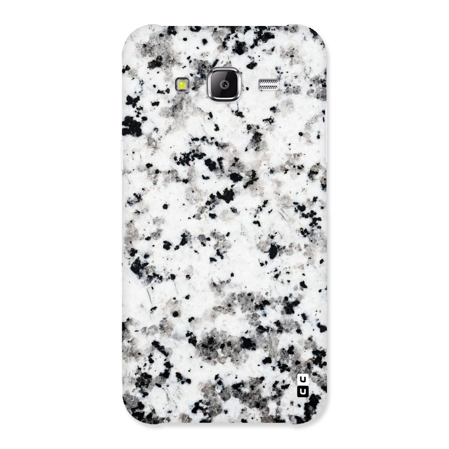 Charcoal Spots Marble Back Case for Samsung Galaxy J2 Prime