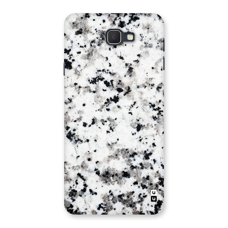 Charcoal Spots Marble Back Case for Samsung Galaxy J7 Prime