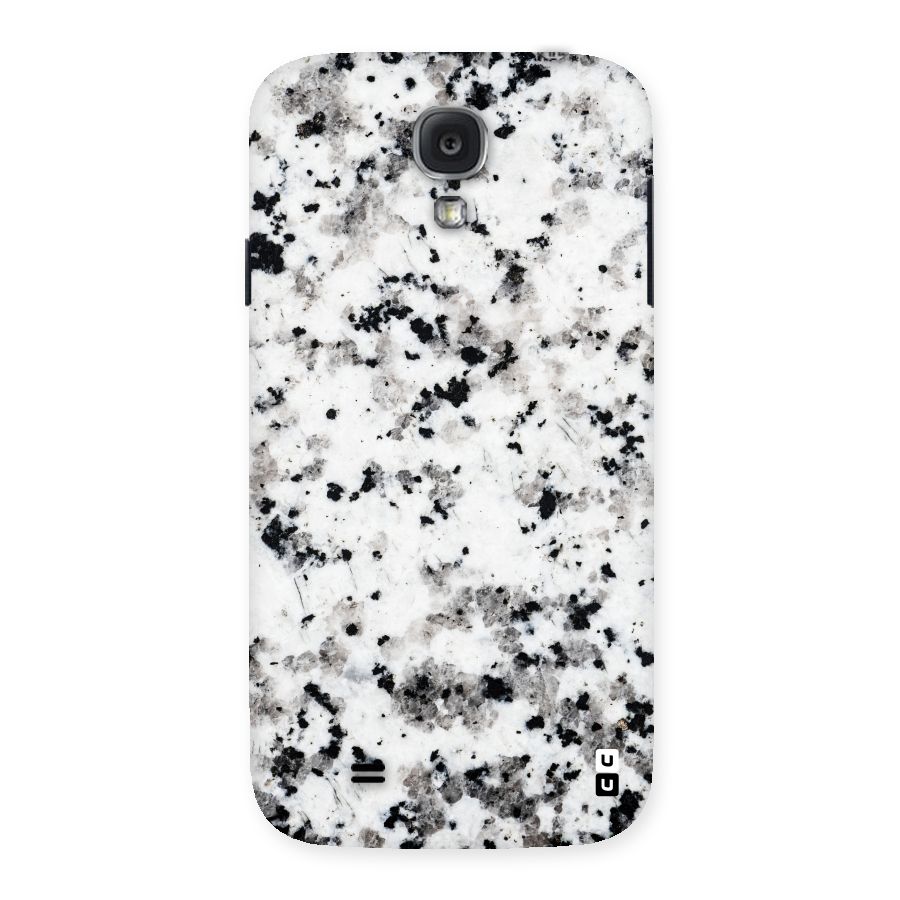 Charcoal Spots Marble Back Case for Samsung Galaxy S4
