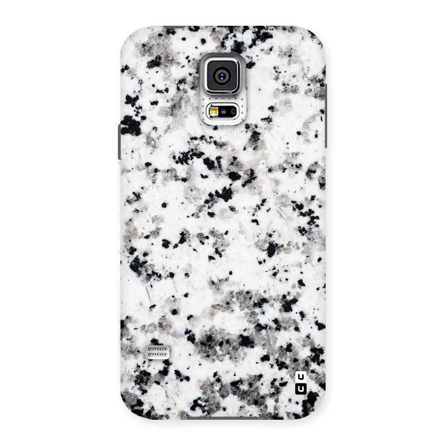 Charcoal Spots Marble Back Case for Samsung Galaxy S5