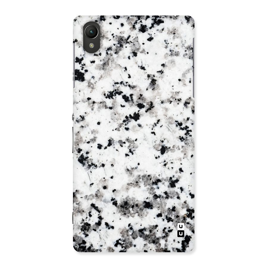 Charcoal Spots Marble Back Case for Sony Xperia Z2