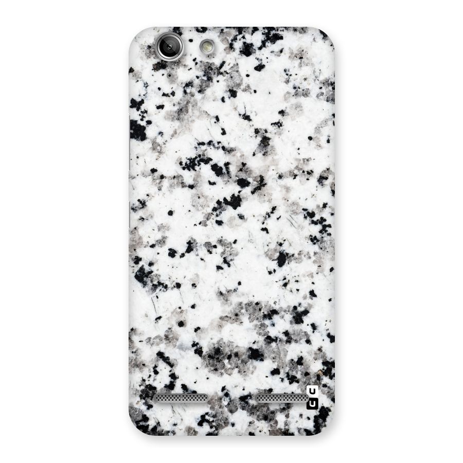 Charcoal Spots Marble Back Case for Vibe K5 Plus