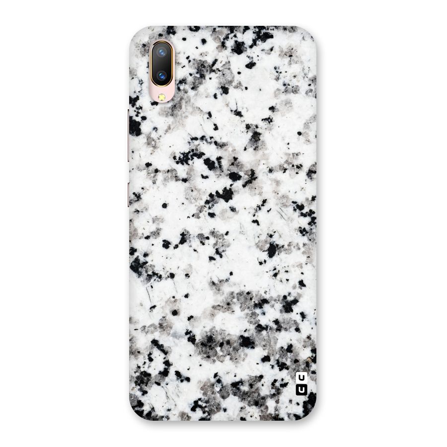 Charcoal Spots Marble Back Case for Vivo V11 Pro