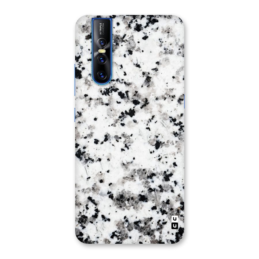 Charcoal Spots Marble Back Case for Vivo V15 Pro