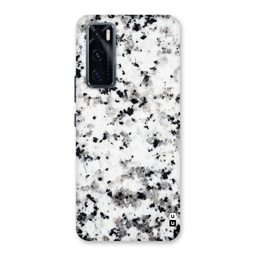 Charcoal Spots Marble Back Case for Vivo V20 SE