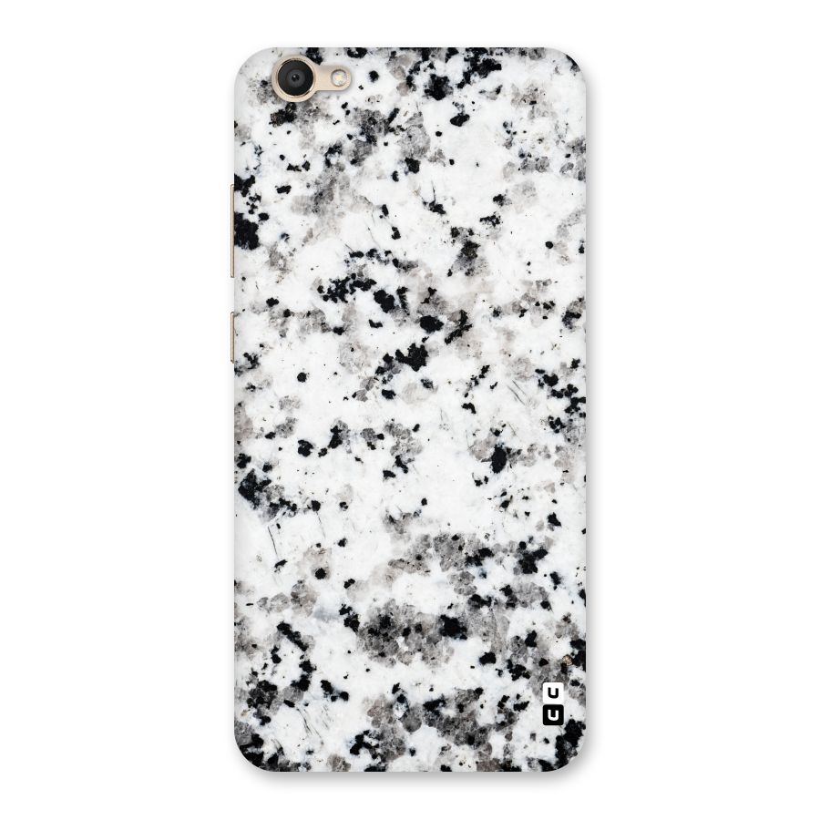 Charcoal Spots Marble Back Case for Vivo V5