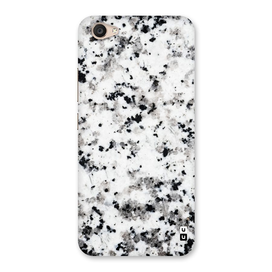 Charcoal Spots Marble Back Case for Vivo V5 Plus