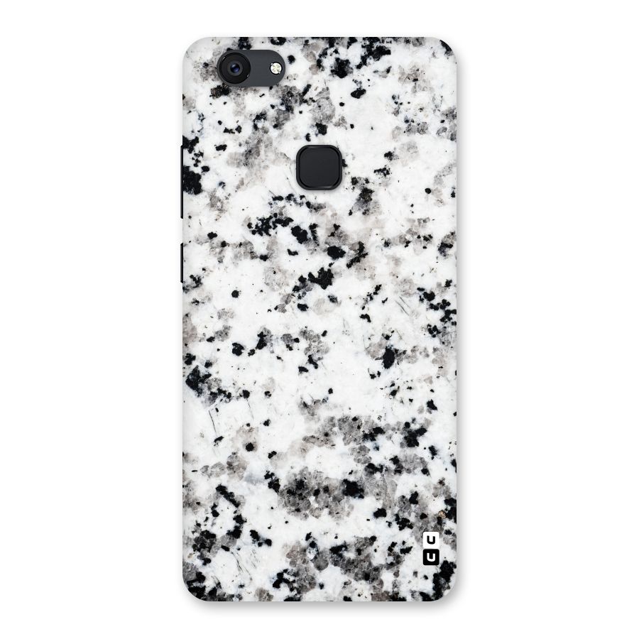Charcoal Spots Marble Back Case for Vivo V7 Plus