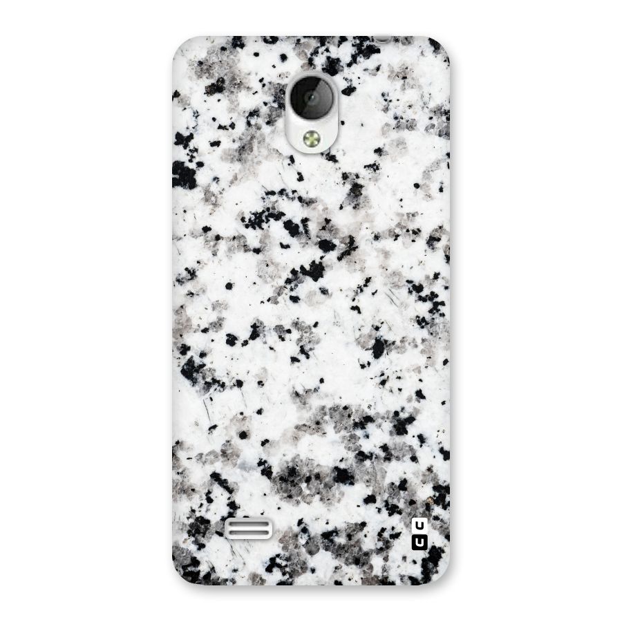 Charcoal Spots Marble Back Case for Vivo Y21