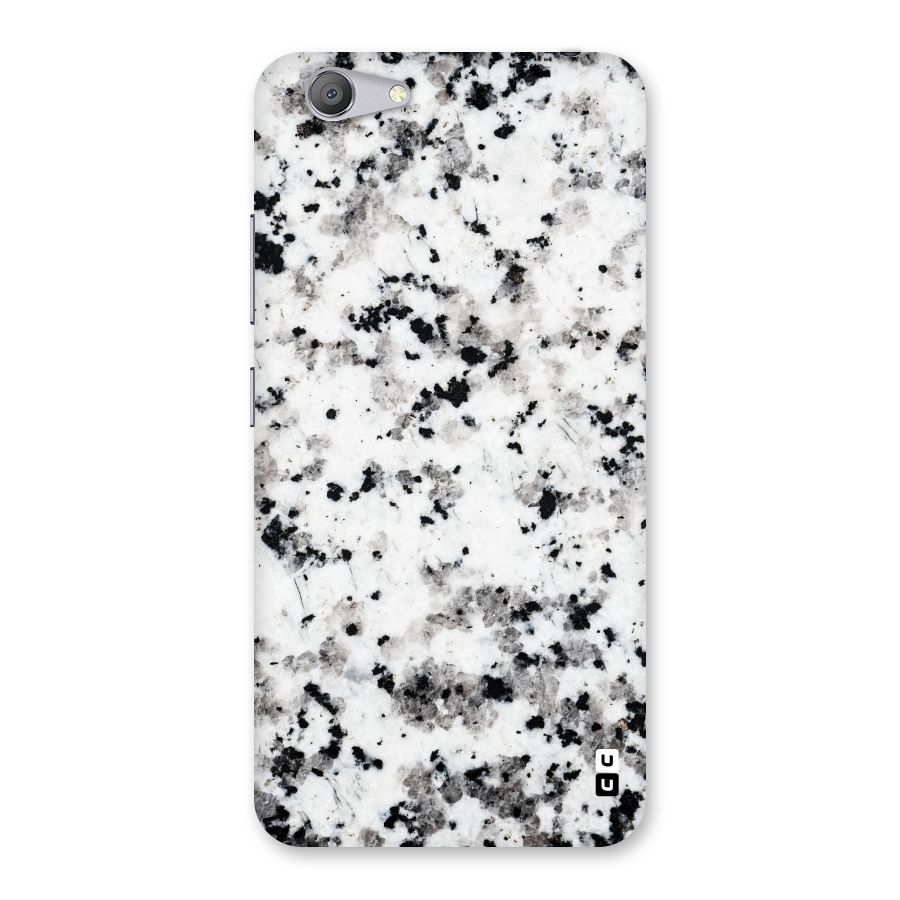 Charcoal Spots Marble Back Case for Vivo Y53