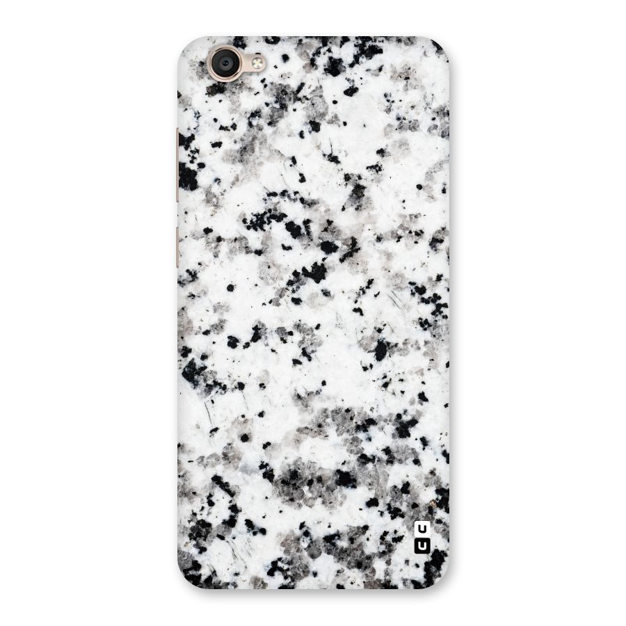 Charcoal Spots Marble Back Case for Vivo Y55