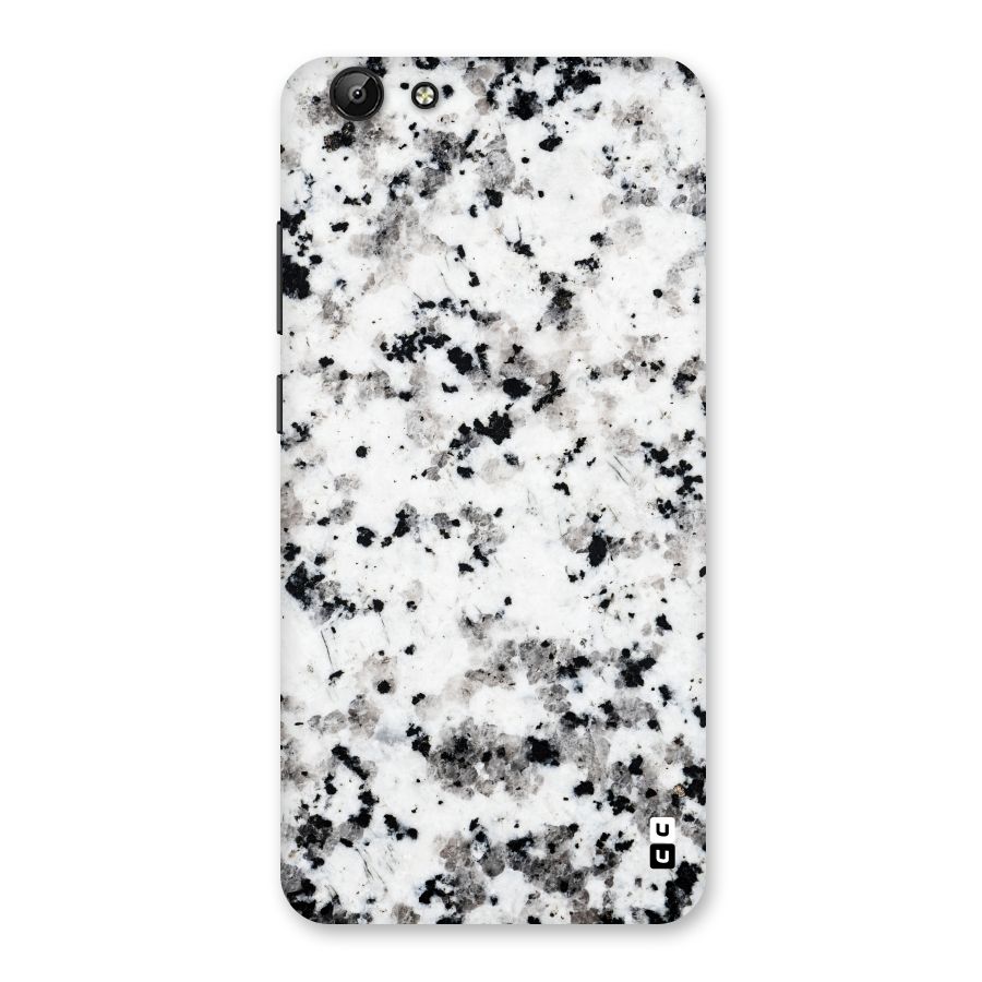 Charcoal Spots Marble Back Case for Vivo Y69
