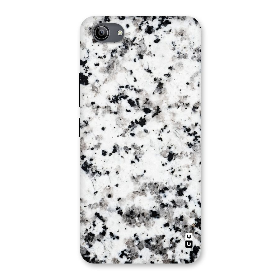 Charcoal Spots Marble Back Case for Vivo Y81i