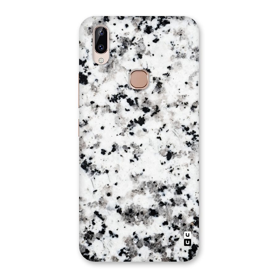 Charcoal Spots Marble Back Case for Vivo Y83 Pro