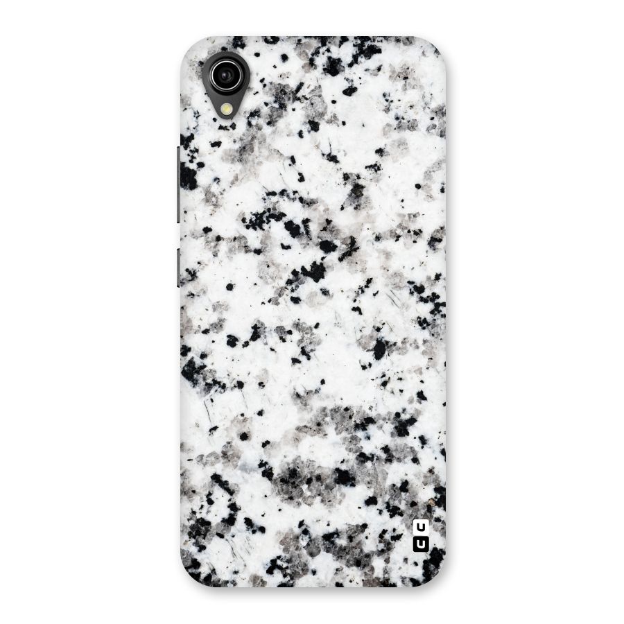 Charcoal Spots Marble Back Case for Vivo Y90