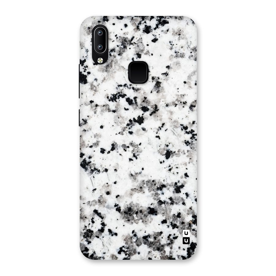 Charcoal Spots Marble Back Case for Vivo Y93