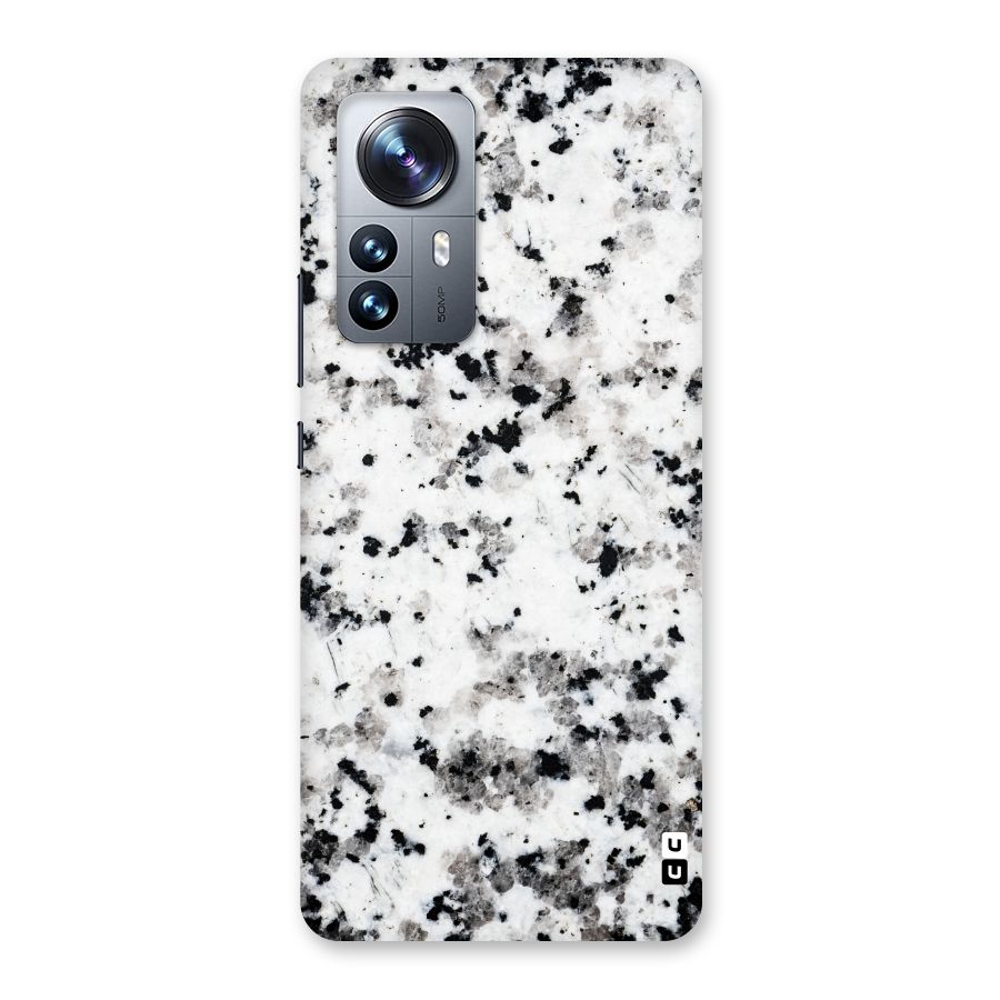 Charcoal Spots Marble Back Case for Xiaomi 12 Pro