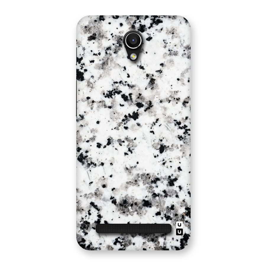 Charcoal Spots Marble Back Case for Zenfone Go