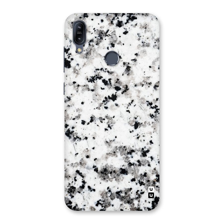 Charcoal Spots Marble Back Case for Zenfone Max M2