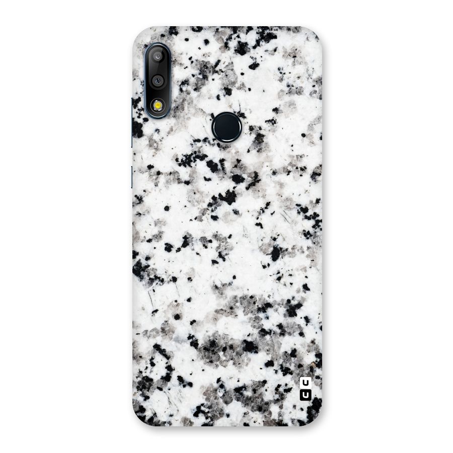 Charcoal Spots Marble Back Case for Zenfone Max Pro M2