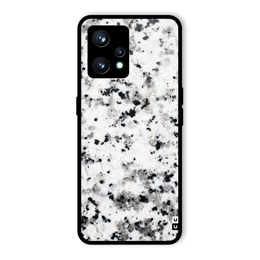 Charcoal Spots Marble Glass Back Case for Realme 9 Pro Plus 5G