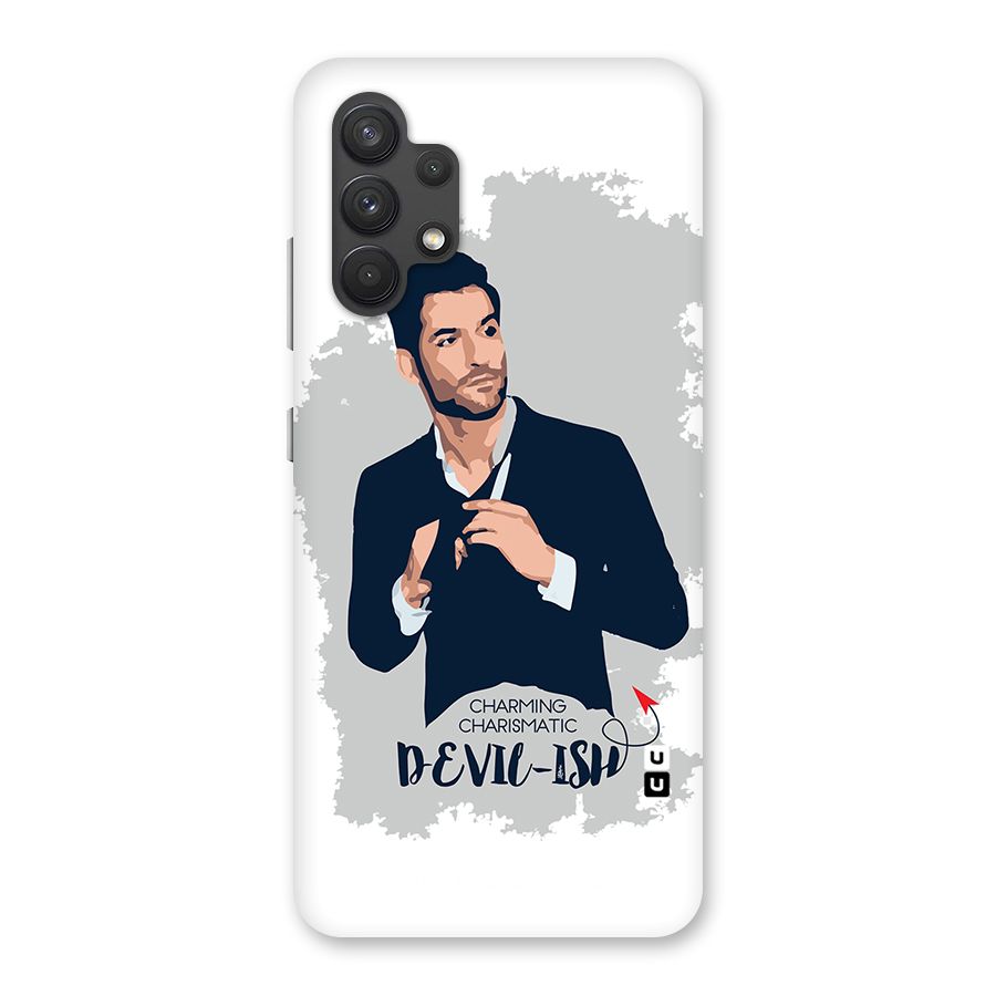 Charming Charismatic Lucifer Back Case for Galaxy A32