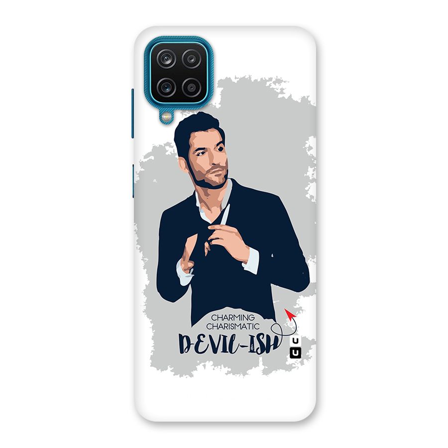 Charming Charismatic Lucifer Back Case for Galaxy F12