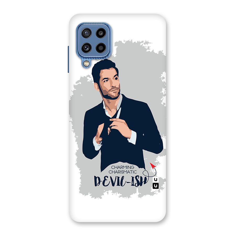 Charming Charismatic Lucifer Back Case for Galaxy M32