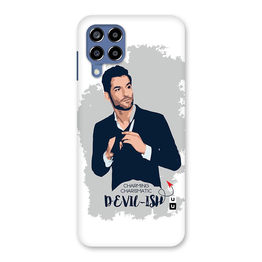 Charming Charismatic Lucifer Back Case for Galaxy M53 5G