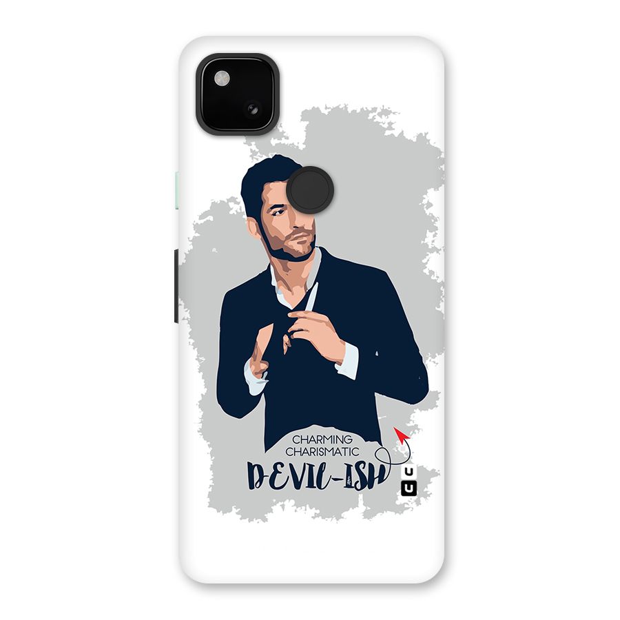 Charming Charismatic Lucifer Back Case for Google Pixel 4a