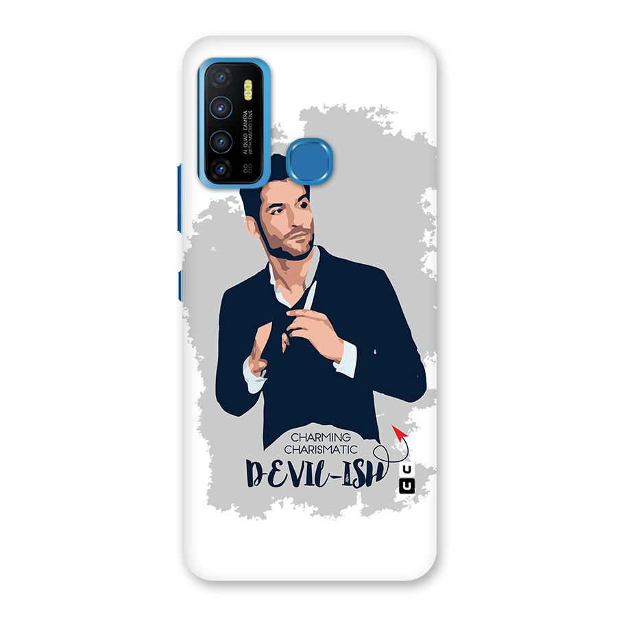 Charming Charismatic Lucifer Back Case for Infinix Hot 9
