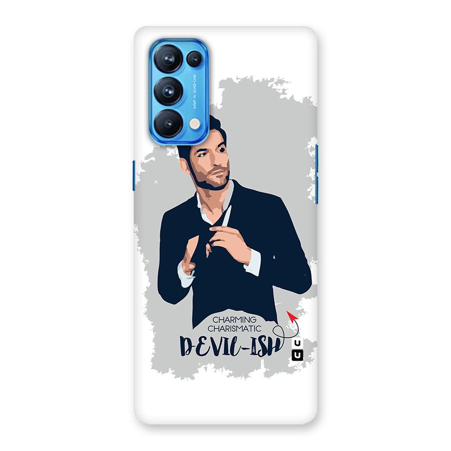 Charming Charismatic Lucifer Back Case for Oppo Reno5 Pro 5G