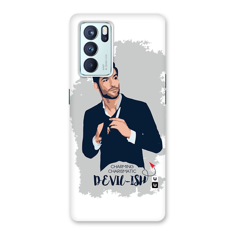 Charming Charismatic Lucifer Back Case for Oppo Reno6 Pro 5G