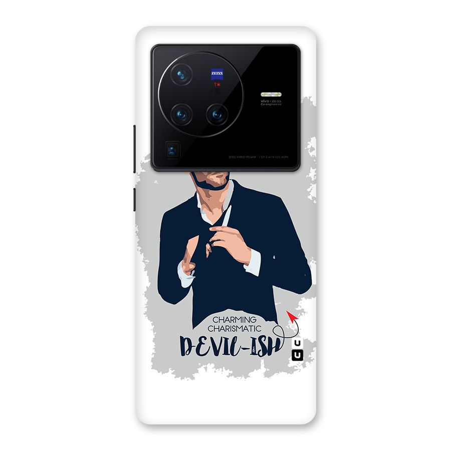 Charming Charismatic Lucifer Back Case for Vivo X80 Pro