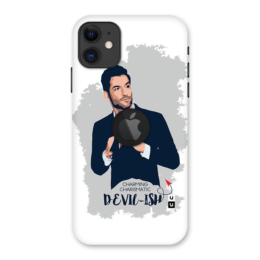 Charming Charismatic Lucifer Back Case for iPhone 11 Logo Cut
