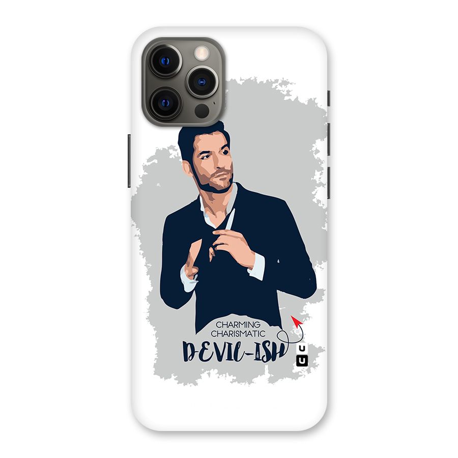 Charming Charismatic Lucifer Back Case for iPhone 12 Pro Max