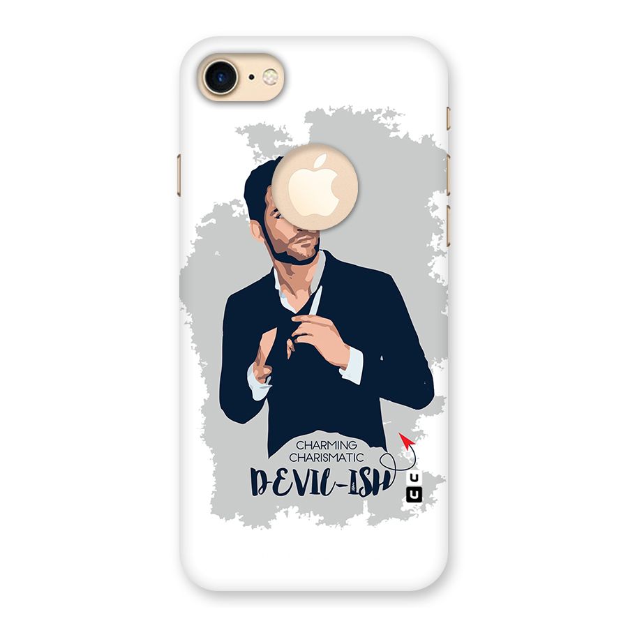 Charming Charismatic Lucifer Back Case for iPhone 7 Logo Cut