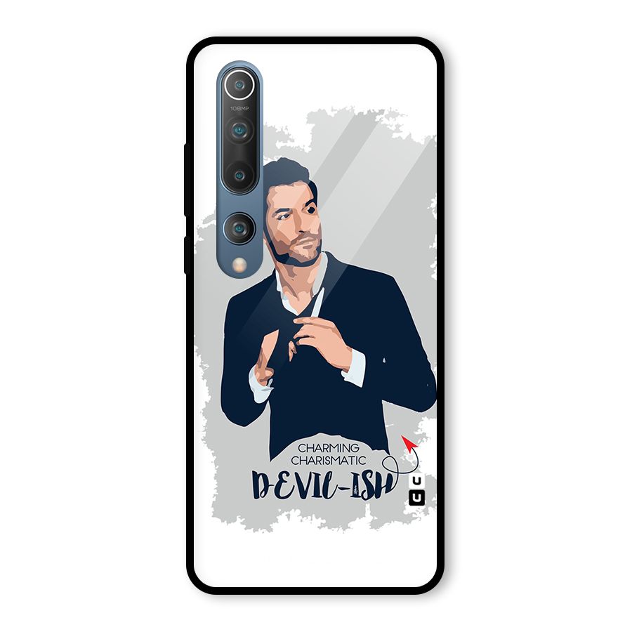 Charming Charismatic Lucifer Glass Back Case for Mi 10