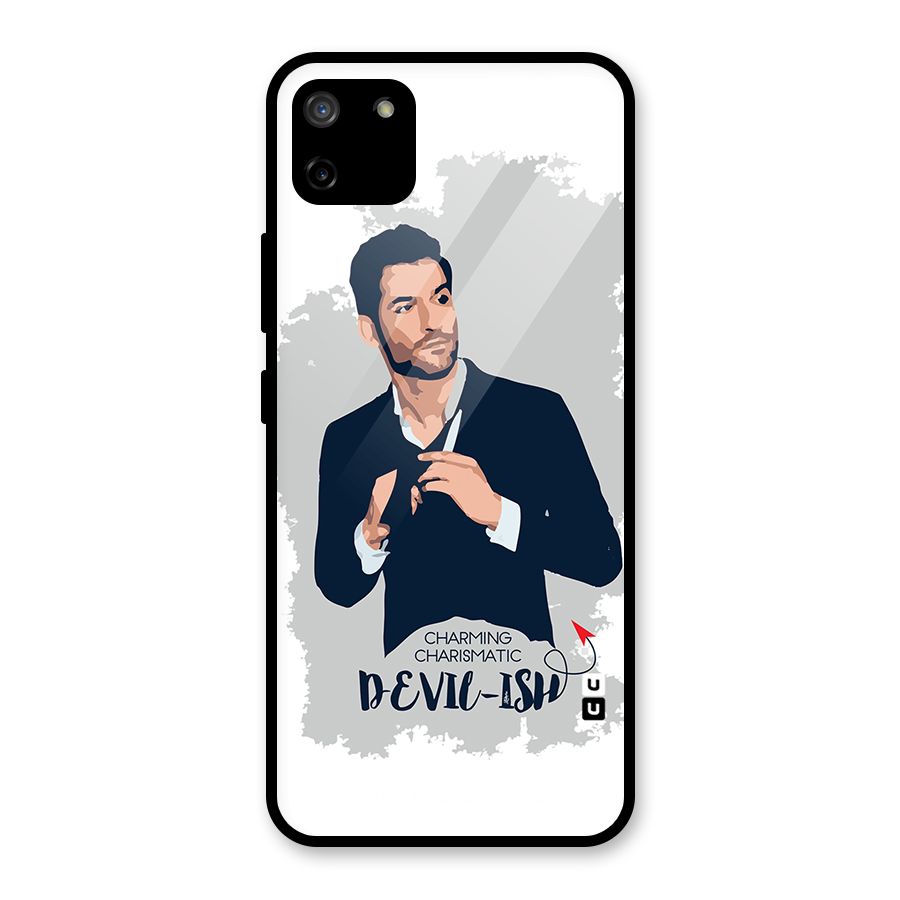 Charming Charismatic Lucifer Glass Back Case for Realme C11