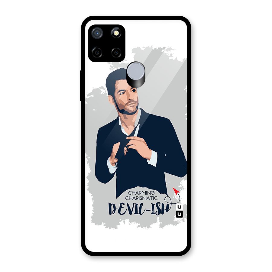 Charming Charismatic Lucifer Glass Back Case for Realme C12
