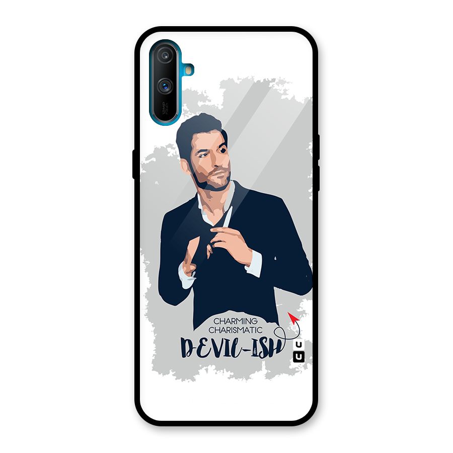 Charming Charismatic Lucifer Glass Back Case for Realme C3