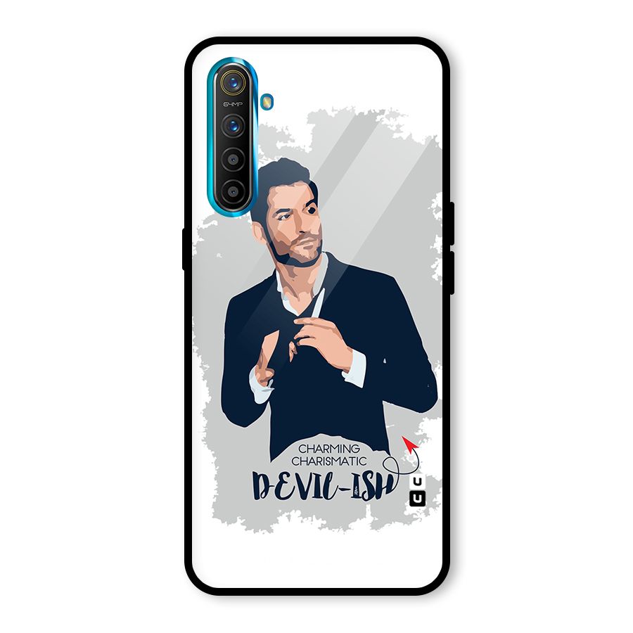 Charming Charismatic Lucifer Glass Back Case for Realme X2