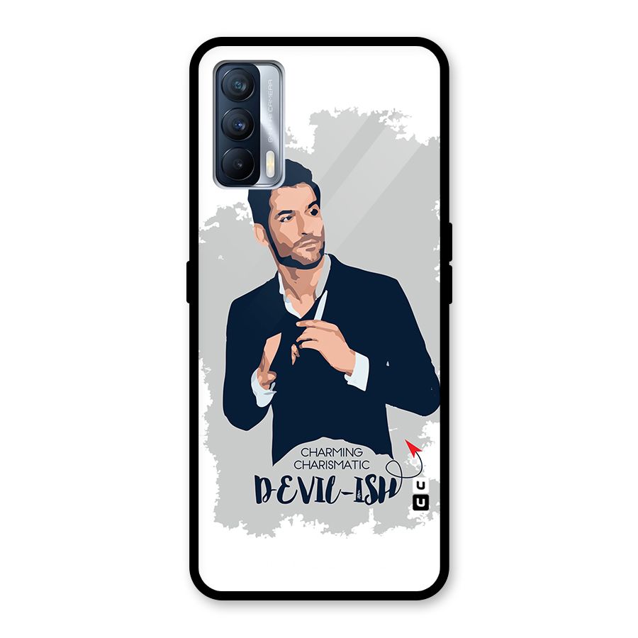 Charming Charismatic Lucifer Glass Back Case for Realme X7