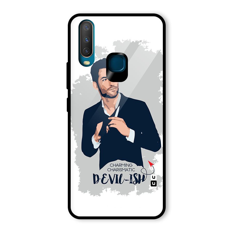 Charming Charismatic Lucifer Glass Back Case for Vivo U10