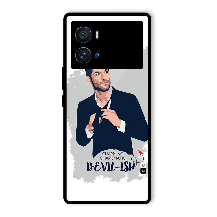 Charming Charismatic Lucifer Glass Back Case for Vivo iQOO 9 Pro