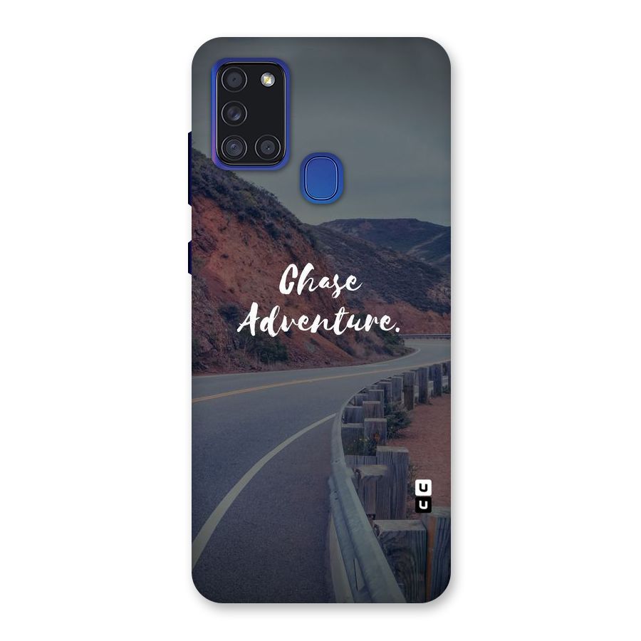 Chase Adventure Back Case for Galaxy A21s